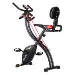Everfit Folding Exercise Bike Magnetic X-Bike Indoor Cycling Resistance Rope - Image 7