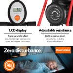 Everfit Folding Exercise Bike Magnetic X-Bike Indoor Cycling Resistance Rope - Image 6