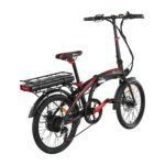 Everfit Folding Electric Bike Urban City Bicycle eBike Rechargeable Battery 250W - Image 3
