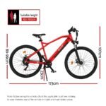 Everfit 26 Inch Electric Bike Mountain Bicycle eBike Built-in Battery 250W - Image 2