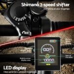 Everfit 26 Inch Electric Bike Mountain Bicycle eBike Built-in Battery 250W - Image 6