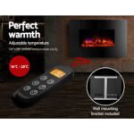 Devanti Electric Fireplace Fire Heater 2000W - Image 5