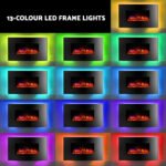 Devanti Electric Fireplace Fire Heater 2000W - Image 6