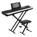 Alpha 88 Keys Electronic Piano Keyboard Digital Electric w/ Stand Stool Pedal - Image 7