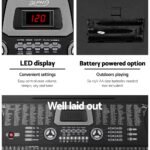 Alpha 61 Keys Electronic Piano Keyboard Digital Electric w/ Stand Beginner Black - Image 5