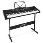 Alpha 61 Keys Electronic Piano Keyboard Digital Electric w/ Stand Sound Speaker - Image 8