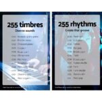 Alpha 61 Keys Electronic Piano Keyboard Digital Electric w/ Stand Lighted Black - Image 7