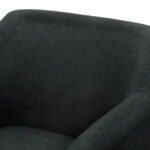 Artiss Armchair Tub Chair Charcoal Aston - Image 3