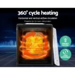 Devanti 9 Trays Food Dehydrator Stainless Steel Tray - Image 5