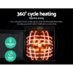 Devanti 10 Trays Food Dehydrator Stainless Steel Tray - Image 4