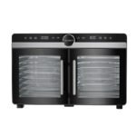 Devanti 16 Trays Food Dehydrator Dual-Zone Stainless Steel - Image 3