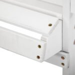 Gardeon 3PC Adirondack Outdoor Table and Chairs Wooden Beach Chair White - Image 7