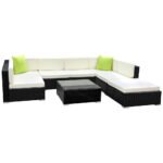 Gardeon 8-Piece Outdoor Sofa Set Wicker Couch Lounge Setting 7 Seater - Image 8