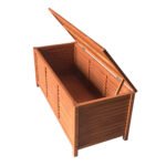 Gardeon Outdoor Storage Bench Box 210L Wooden Patio Furniture Garden Chair Seat - Image 8