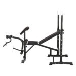 Everfit Weight Bench 10 in 1 Bench Press Home Gym Station 330kg Capacity - Image 3