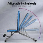 Everfit Weight Bench Adjustable FID Bench Press Home Gym 330kg Capacity - Image 5