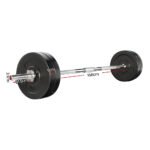 Everfit 28kg Barbell Set Weight Plates Bar Lifting Bench 168cm - Image 2