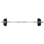 Everfit 38kg Barbell Set Weight Plates Bar Lifting Bench 168cm - Image 3