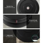 Everfit 38kg Barbell Set Weight Plates Bar Lifting Bench 168cm - Image 6