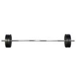 Everfit 48kg Barbell Set Weight Plates Bar Lifting Bench 168cm - Image 3