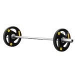 Everfit Barbells Set 16kg 120cm Dumbbells Barbells Plate Weight Lifting Home Gym - Image 3