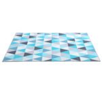 Artiss Rug 200x290cm Area Rug Large Carpet Soft Short Pile Modern Tria - Image 3