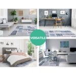 Artiss Rug 200x290cm Area Rug Large Carpet Soft Short Pile Modern Oblo - Image 6