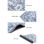 Artiss Rug 200x290cm Area Rug Large Carpet Soft Short Pile Modern Fafi - Image 4