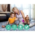 Artiss Rug 200x290cm Area Rug Large Carpet Soft Short Pile Modern Fafi - Image 5