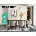 Artiss Rug 200x290cm Area Rug Washable Mat Large Carpet Soft Short Pile Poca - Image 4