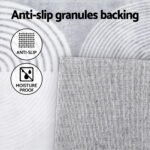 Artiss Rug 200x290cm Area Rug Washable Mat Large Carpet Faux Rabbit Fur Cyril - Image 5