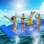 Weisshorn Floating Water Mat 3.5x1.8m Foam Pad Swimming Pool Platform Blue - Image 7