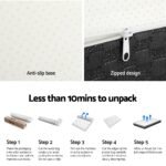 Giselle Bedding Memory Foam Mattress Bed Cool Gel Non Spring 25cm Single - Image 6