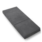 Giselle Bedding Foldable Mattress Folding Foam Bed Mat Single Grey - Image 8