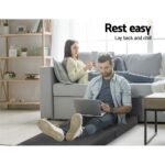 Giselle Bedding Foldable Mattress Folding Foam Bed Mat Single Grey - Image 4