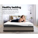 Giselle Bedding Memory Foam Mattress Bed Cool Gel Non Spring 21cm Queen - Image 4