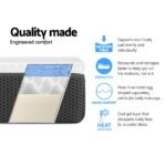 Giselle Bedding Memory Foam Mattress Bed Cool Gel Non Spring 21cm Queen - Image 5