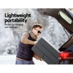 Giselle Bedding Foldable Mattress Folding Foam Bed Floor Mat Grey - Image 5