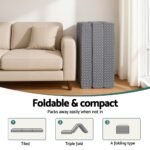 Giselle Foldable Mattress Folding Sofa Bed Trifold Memory Foam Camping Cushion Mat - Image 8