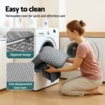 Giselle Foldable Mattress Folding Sofa Bed Trifold Memory Foam Camping Cushion Mat - Image 10