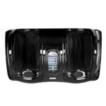 Livemor Foot Massager Shiatsu Massagers Electric Remote Roller Kneading Black - Image 3