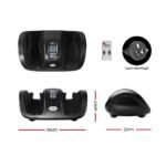 Livemor Foot Massager Shiatsu Massagers Electric Roller Kneading Leg Black - Image 2