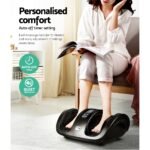 Livemor Foot Massager Shiatsu Massagers Electric Roller Kneading Leg Black - Image 6