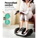 Livemor Foot Massager Shiatsu Massagers Electric Roller Kneading Leg Grey - Image 6