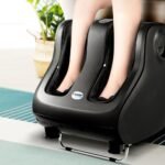 Livemor Foot Massager Shiatsu Massagers Electric Roller Calf Leg Kneading Black - Image 8