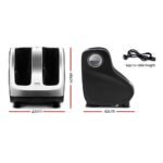 Livemor Foot Massager Shiatsu Massagers Electric Roller Calf Leg Kneading Silver - Image 2