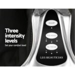 Livemor Foot Massager Massagers Shiatsu Electric Roller Ankle Calf Leg Kneading Silver - Image 4