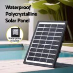 Gardeon Solar Fountain Water Feature Outdoor Indoor 4-Tier Brown - Image 5