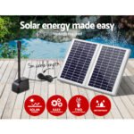 Gardeon Solar Pond Pump Submersible Water Fountain Kit with 2 Panels 7.2FT - Image 4