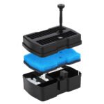 Gardeon Solar Submersible Water Pond Fountain Pump with Filter Box 4.6FT 470L/H - Image 5